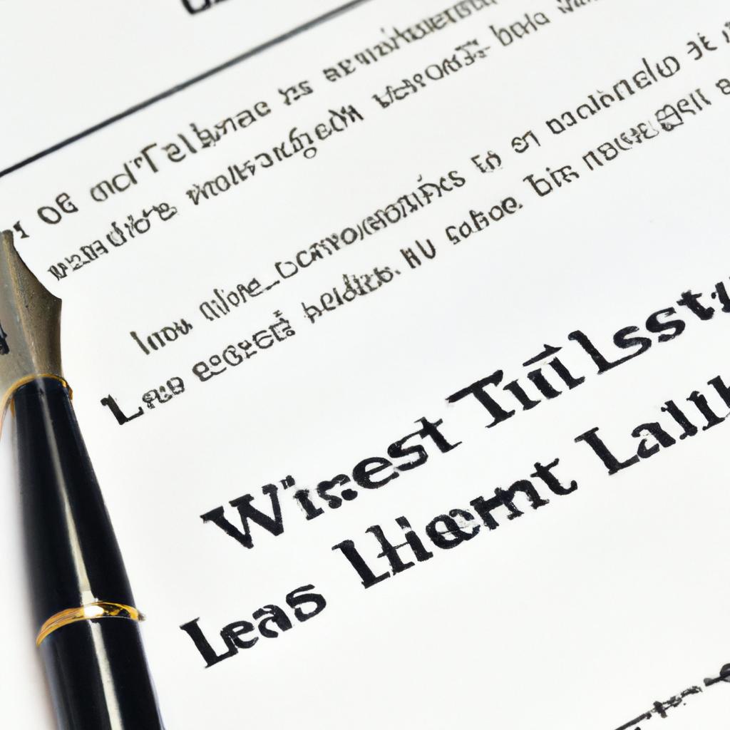 Key ‍Components of a Comprehensive Last Will